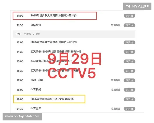中央5套乒乓球直播时间表:附CCTV5国乒直播今日节目最新预告 中央5套乒乓球直播时间表:附CCTV5国乒直播今日节目最新预告